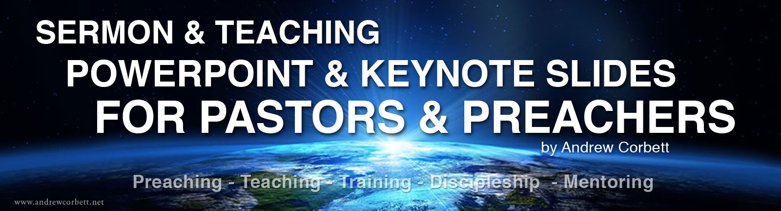 Sermon Powerpoint and Keynote Presentations for Pastors and Preachers